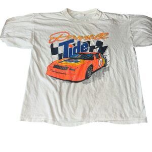 Vintage Darrell Waltrip #17 Tide NASCAR Shirt – Single Stitch 80s Classic 100 Ta